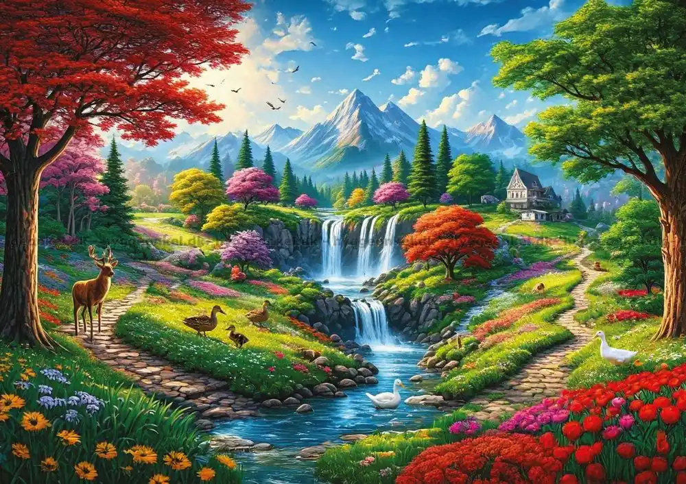 Vår i dalen, 500 bitar - Dagens deal