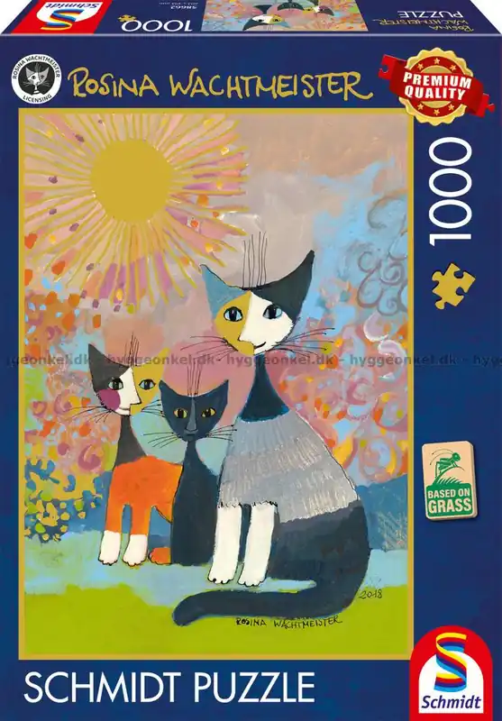 Wachtmeister Solens katter, 1000 bitar | I lager