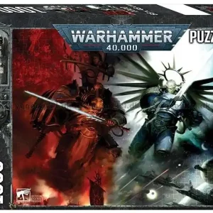 Handla säkert - Warhammer 40K Gulliman vs Abaddon, 1000 bitar