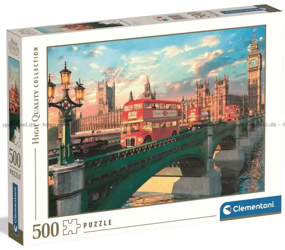 Westminster Bridge, London, 500 bitar | Gratis retur