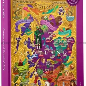 Whisky Skottland, 1000 bitar - Slutrea