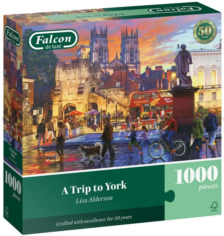 Outlet | York Liv i kvällsljuset, 1000 bitar