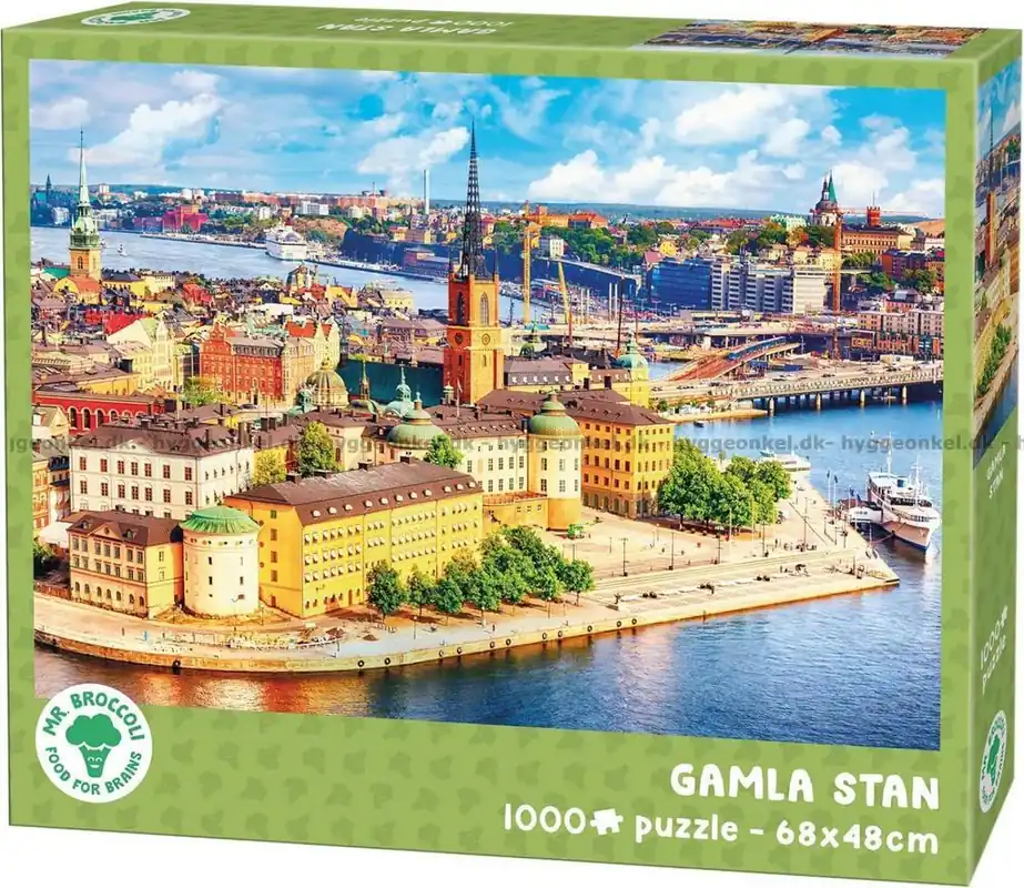 Stockholm Gamla Stan i solsken, 1000 bitar - Nytt hos oss