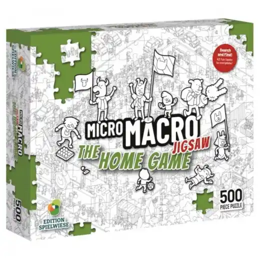 Slutrea - MicroMacro Jigsaw The Home Game 500 Bitar
