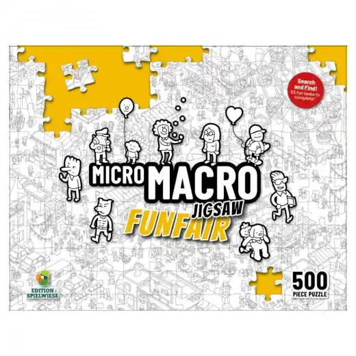 MicroMacro Jigsaw Funfair 500 Bitar - Deal