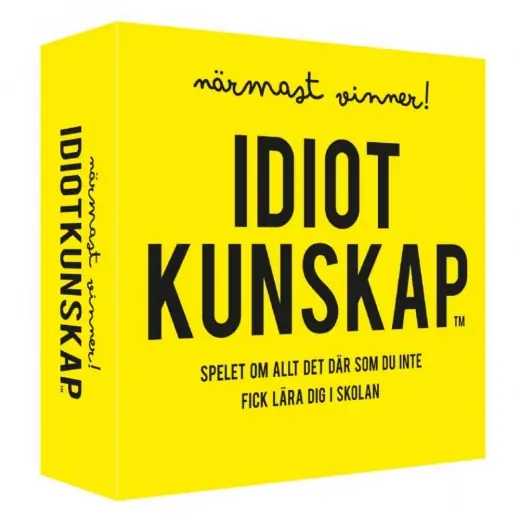 Endast idag | Idiotkunskap - Närmast Vinner