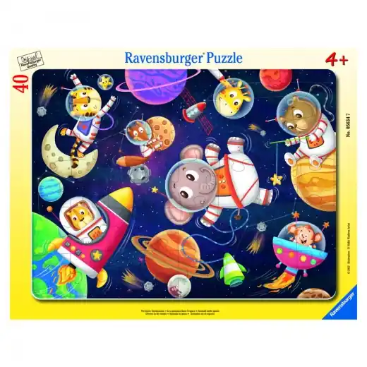 Ravensburger Rampussel Animal Astronauts - 40 Bitar | Tillverkarpris