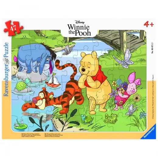 Rea | Ravensburger Rampussel Upptäck Naturen Med Nalle-Puh - 47 Bitar