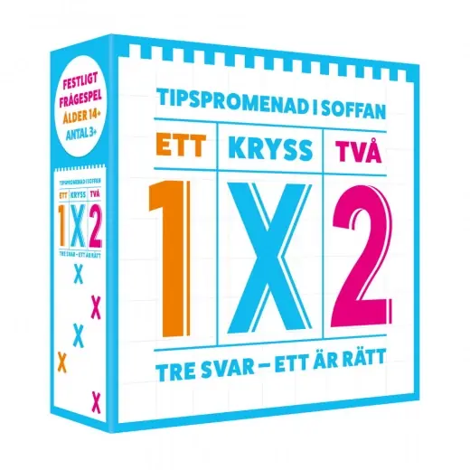 1X2 - Ett Kryss Två | Gratis retur