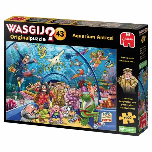 Wasgij? Original 43 Aquarium Antics! 1000 Bitar | Köp nu