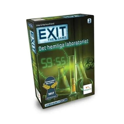 Erbjudande | Exit The Game - Det hemliga laboratoriet (Swe)
