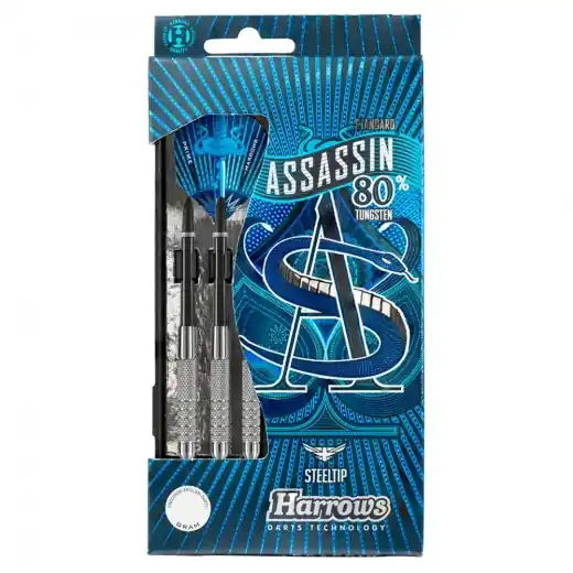Harrows Darts Steel Assassin 80% 23 g - Populär