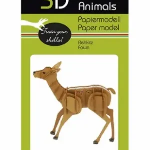 3D papperspussel, Rådjurskid - Bra pris