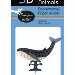 Direkt från fabriken | 3D papperspussel, Blåval