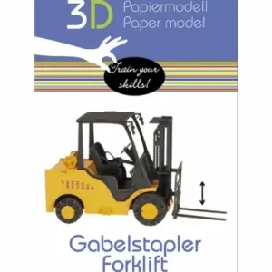 Tryggt köp | 3D papperspussel, Gaffeltruck