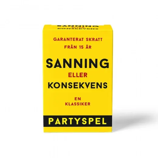 Sanning eller konsekvens - Partyspel | Nyhet
