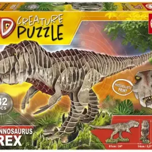 Snabb leverans | Educa 3D Pussel Tyrannosaurus Rex 82 Bitar