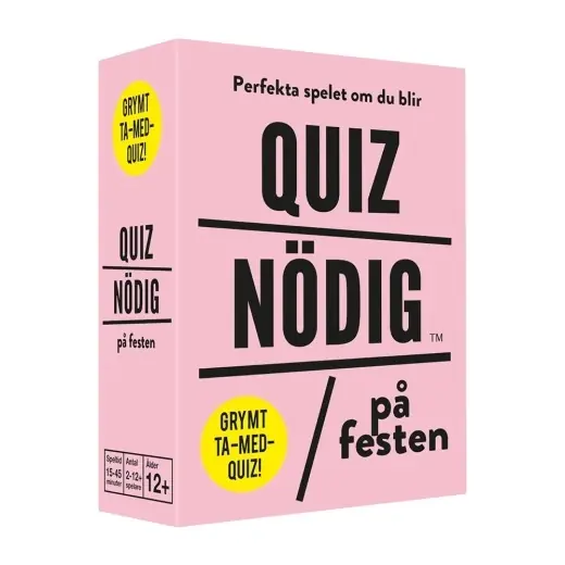 Dagens deal | Quiznödig - På festen