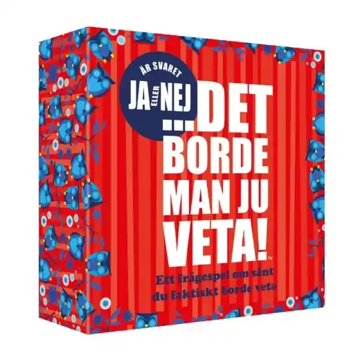 Det borde man ju veta JA/NEJ | Missa inte erbjudandet