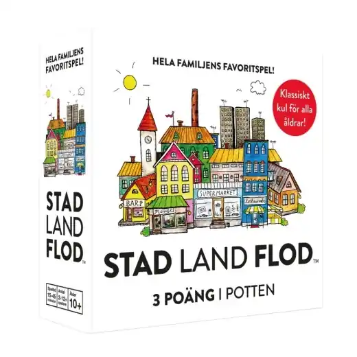 Stad Land Flod - Kortspelet | Slutrea