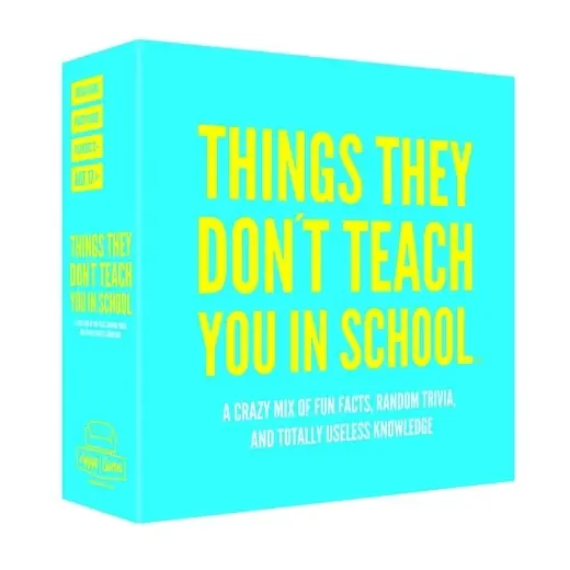 Nyligen lanserat | Things they don´t teach you in school