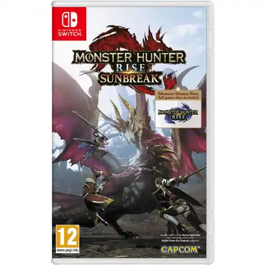 Tillverkarpris - Monster Hunter Rise + Sunbreak - Nintendo Switch
