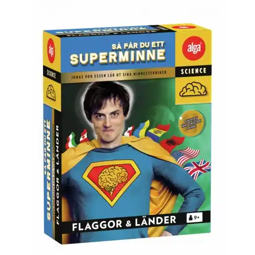 Superminne Flaggor & länder - Erbjudandet går snart ut