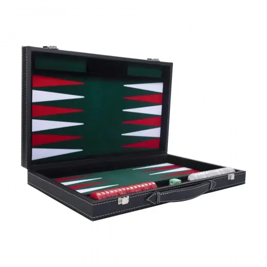 Longfield Backgammon Large Green - Nyhet i webbutiken