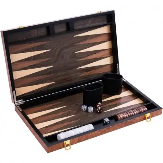 Ta chansen - Longfield Backgammon Large Rosewood