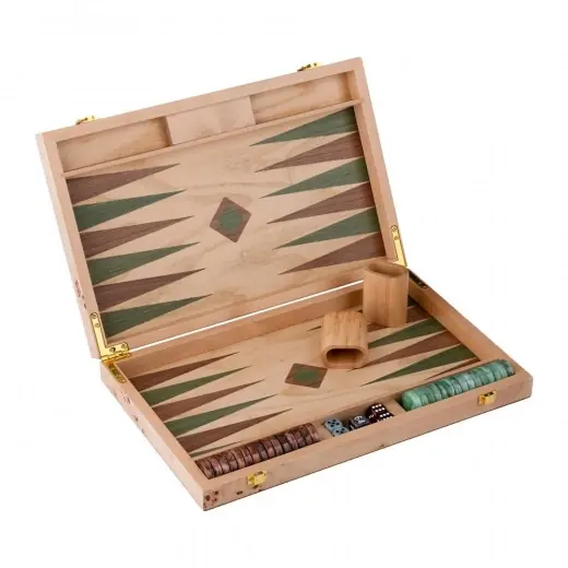 Engelhart Backgammon Large Ligth Walnoot - Skynda dig
