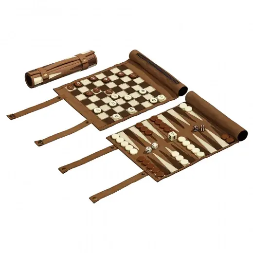 Chess Checkers Backgammon Travel Set - Favorit hos kunderna