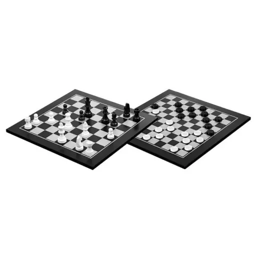 Hög kvalitet - Chess Checkers Set