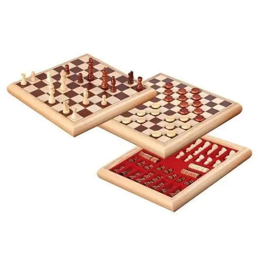 Chess Checkers Box Set - Tillverkarpris