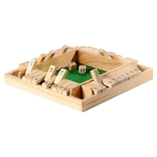 Rabatt | Shut The Box 10er - 4 spelare