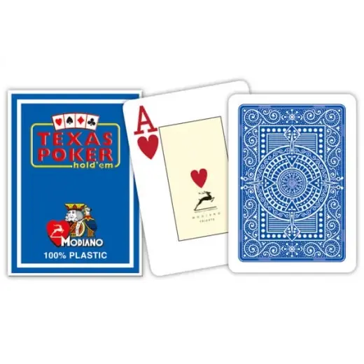 Modiano Texas Hold ‘Em Dark Blue - Ny produkt