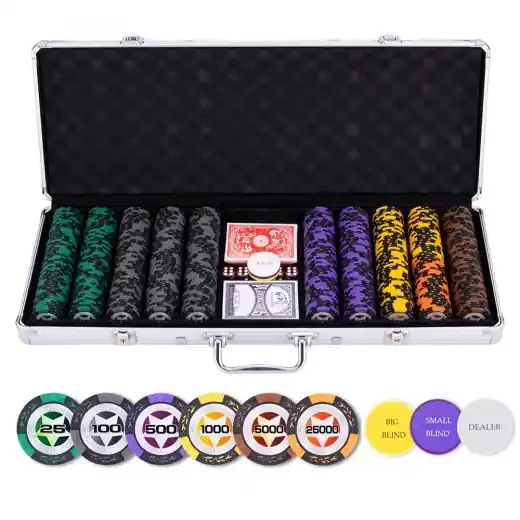 Pokerset Silver Star High Stakes 500 | Smidig beställning