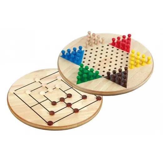 Kombospel Chinese Checkers - Kvarnspel | Fyndpris