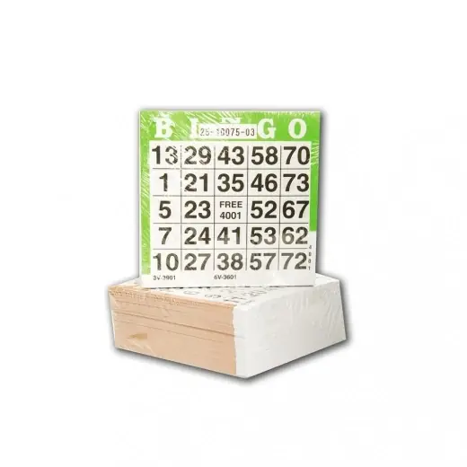Kampanjpris - Bingobricka singel 500-pack