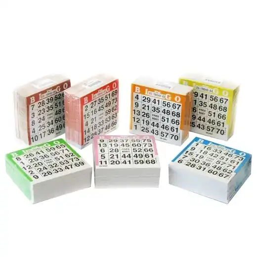 Bästa pris - Bingobricka singel 10500-pack