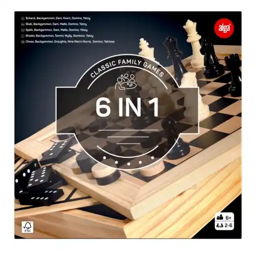Köp nu - Alga 6 in 1 Spel