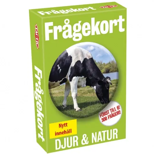 Tryggt köp | Frågekort Djur & Natur