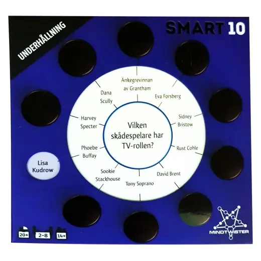 Favorit - Smart 10 Frågekort Underhållning (Exp.)