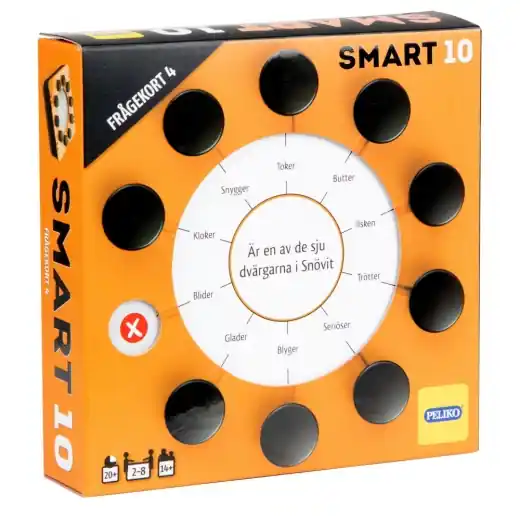 Bästsäljare | Smart 10 Frågekort 4 (Exp.)
