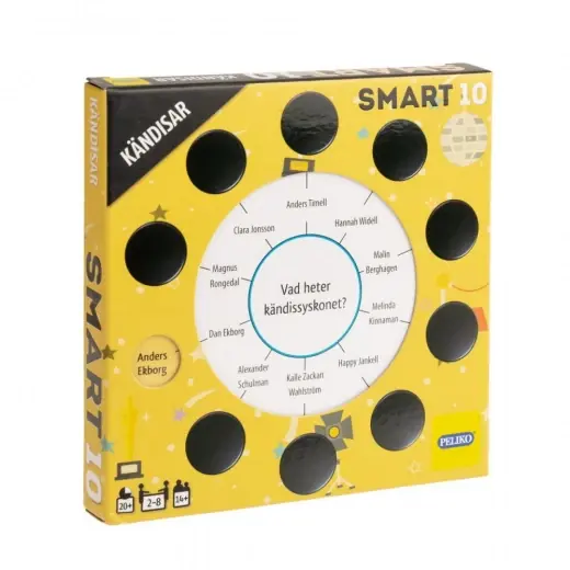 Smart 10 Frågekort Kändisar (Exp.) | Köp online