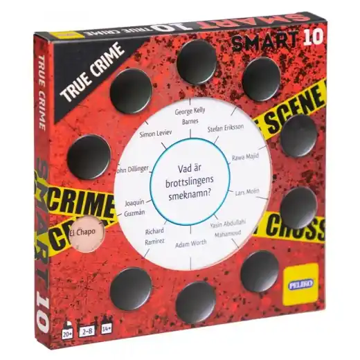 Smart 10 Frågekort True Crime (Exp.) - Nyinkommet