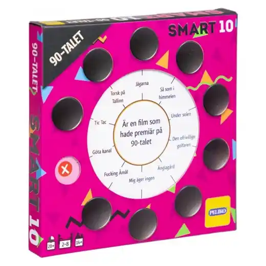 Smart 10 Frågekort 90-talet (Exp.) - Extra bra pris