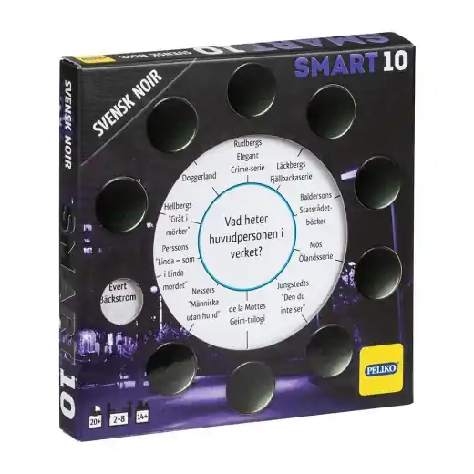 Lågt pris | Smart 10 Frågekort Svensk Noir (Exp.)