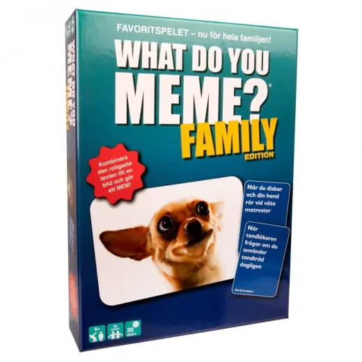 What Do You Meme? Family Edition (Swe) - Gratis retur