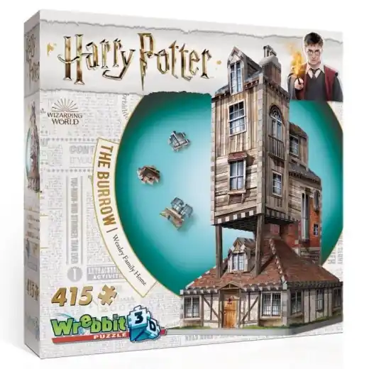 Köp idag - Wrebbit 3D - The Burrow - Weasley Family Home 415 bitar