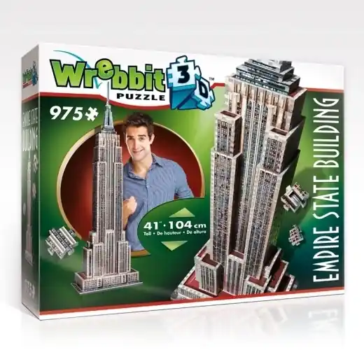 Wrebbit 3D - Empire State Building 975 bitar | Utförsäljning